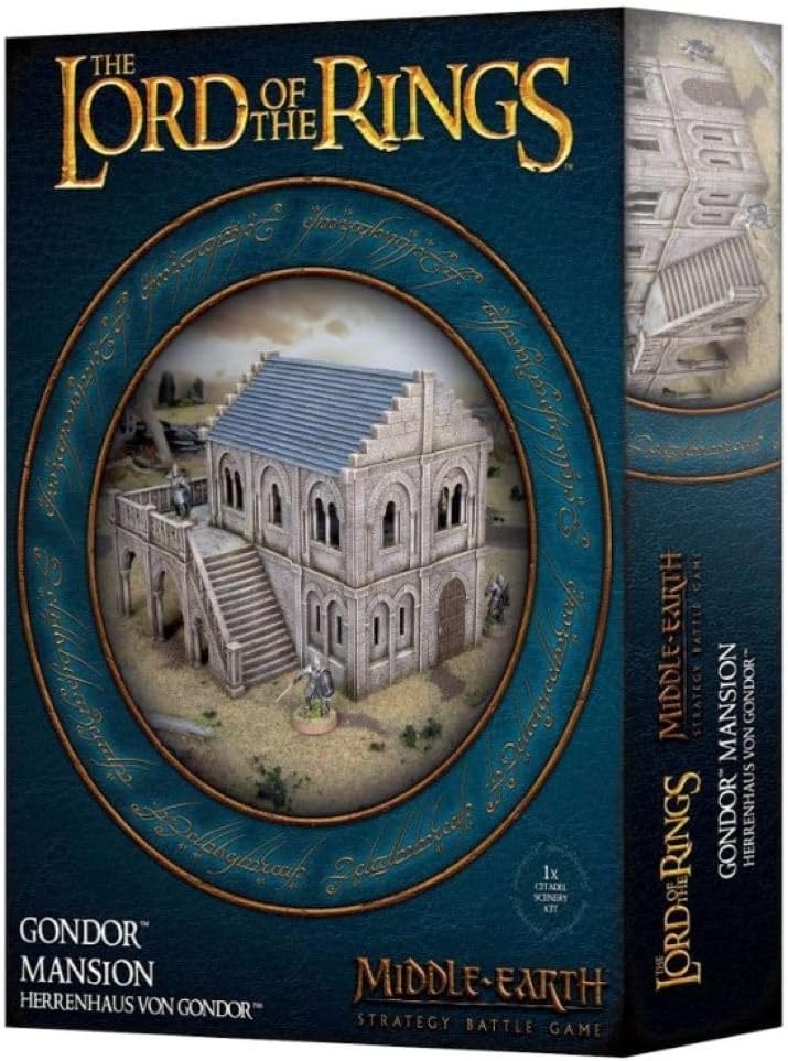 Games Workshop - Middle-Earth Strategy Battle Game (The Lord of The Rings): Gondor Mansion