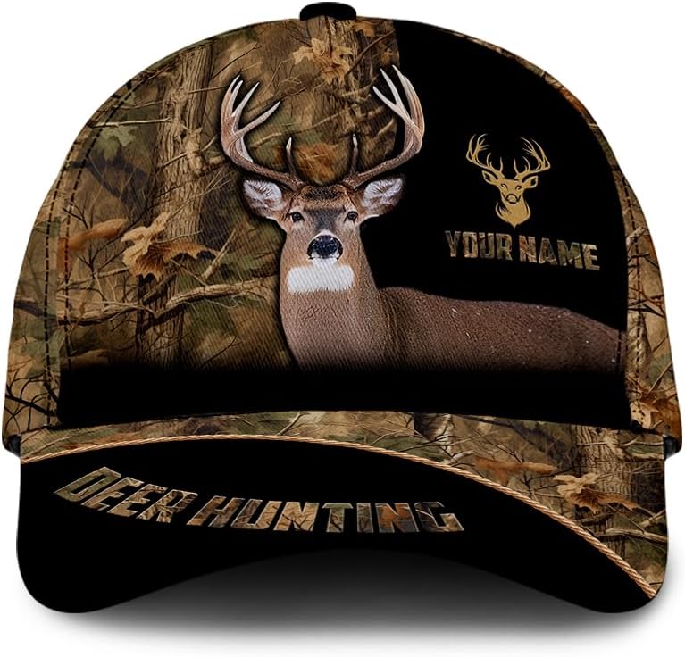 ENCYCOM Personalized Name Deer Hunting Cap 3D Australia Ubuy
