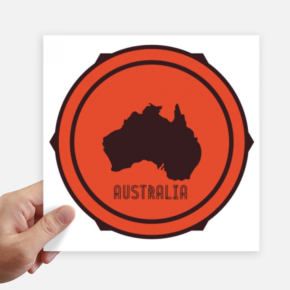 Autocollant Australie de 20 cm pour valise et ordinateur portable
