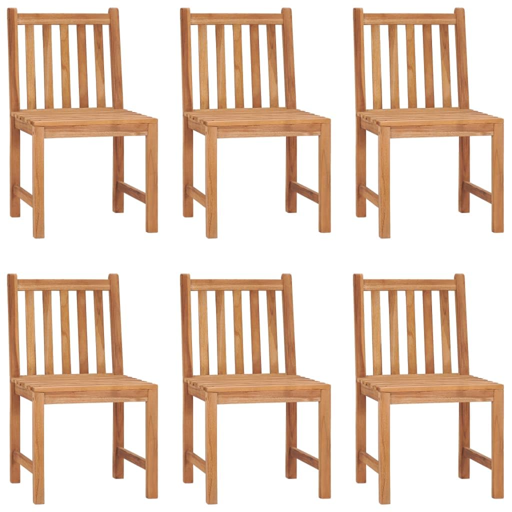 Mobili,Mobili da esterno,Set di mobili da giardino,Set da pranzo da giardino in legno massello di teak da 7 pezzi
