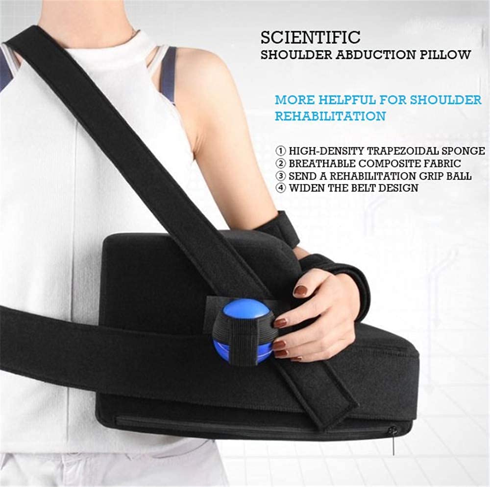 Cabestrillo de brazo para lesiones de hombro Cabestrillo de brazo para soporte de brazo de muñeca rota Cabestrillo de abducción de hombro Cabestrillo médico ajustable para huesos rotos y fra