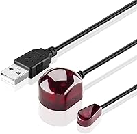 Vista 1 de TNP Cable extensor de control remoto infrarrojo infrarrojo (25 pies) - Receptor IR alimentado por USB y cable de extensión de emisor IR - Kit