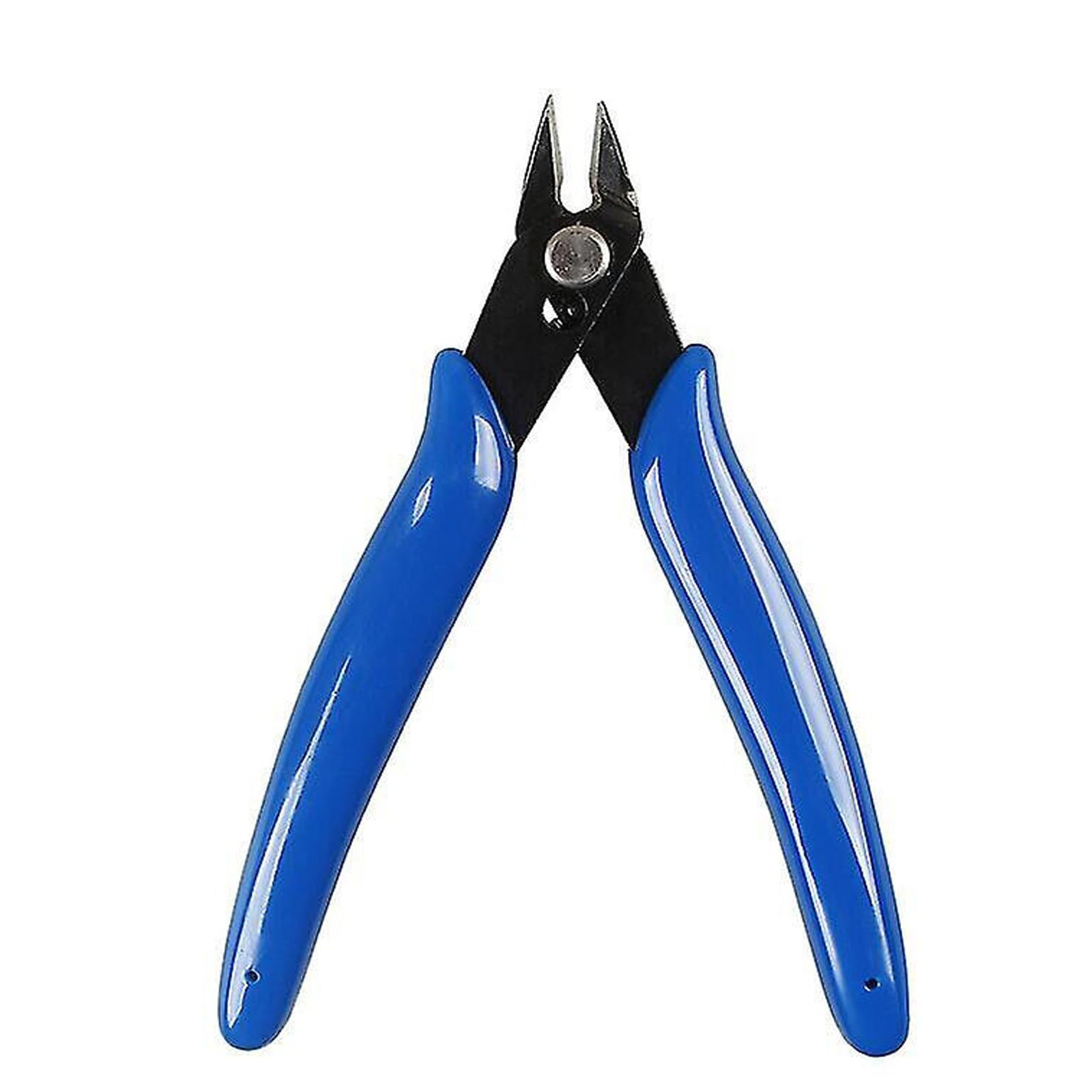 Ntek Blue Wire Cutter, Diagonal Cutters Precision Side Cutters, Nippers, Clean Cut Pliers, Side Cuttes, Diagonal Cutting Pliers For Electronic Floral Heating Wire Model Sprue Soft Copper (Pack Of 1)