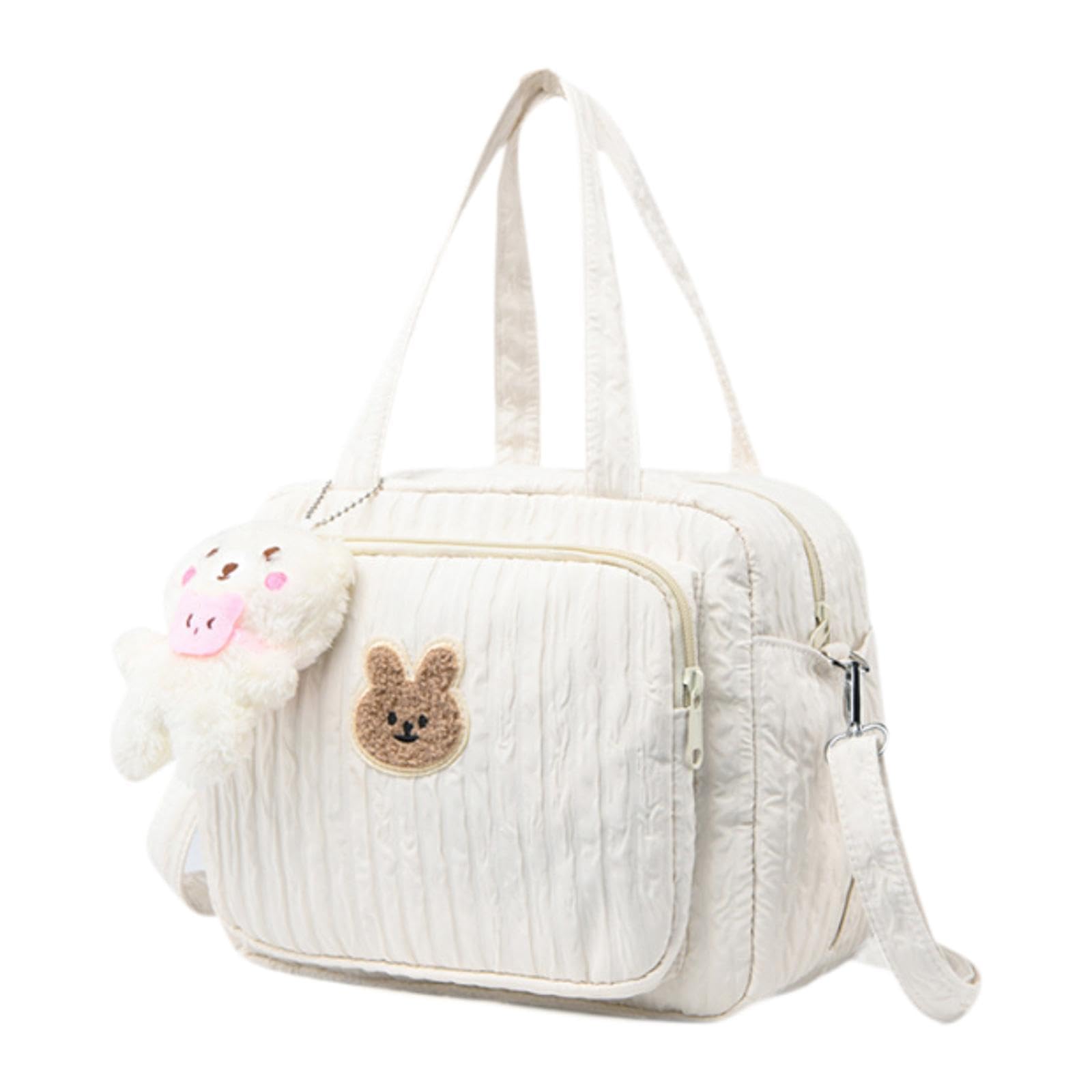 Diaper Bag Handbag Reusable Large Capacity Spacious Mummy Makeup Bag Handbag White Baby|Strollers & Accessories|Stroller Accessories|Organizers & Nets