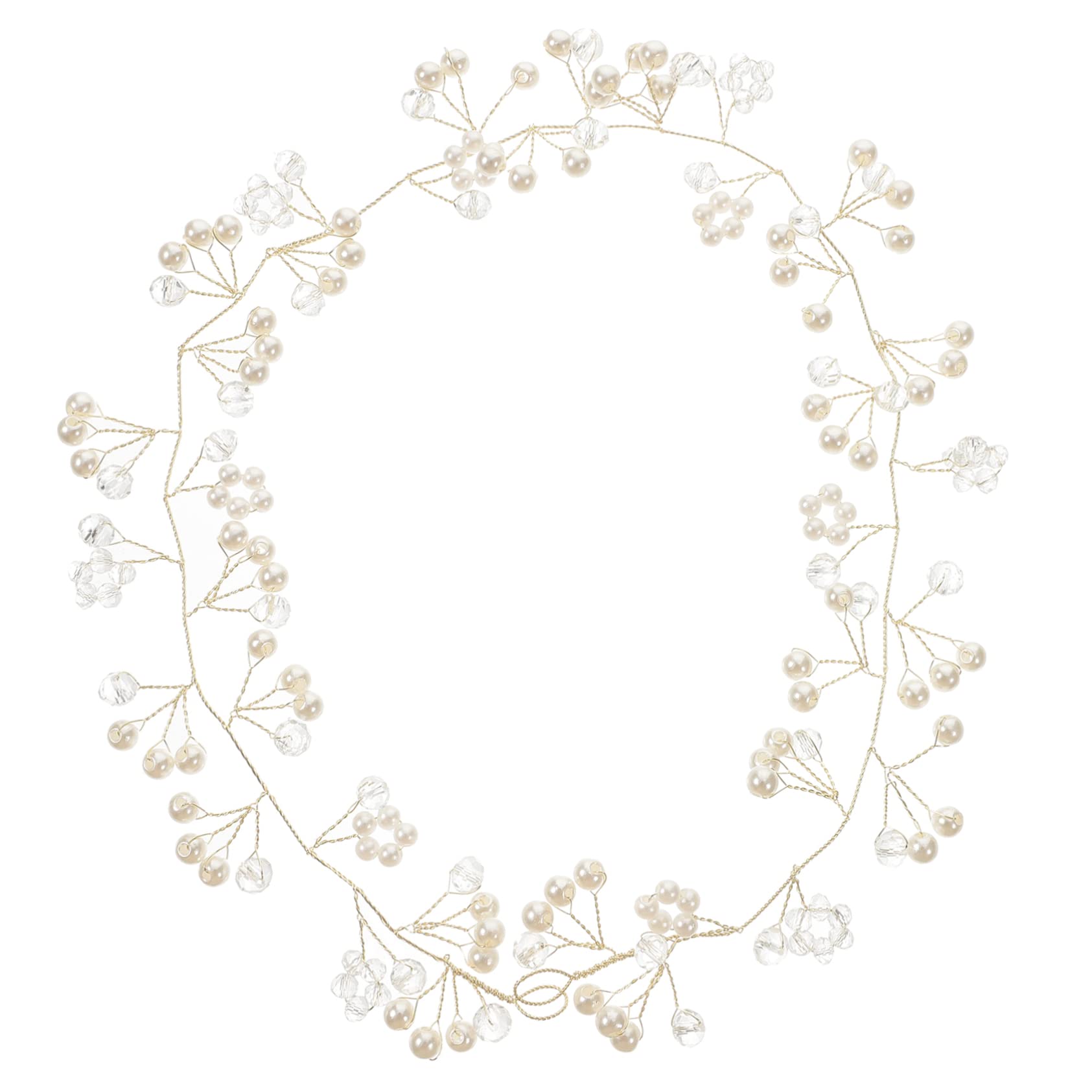 FRCOLOR 5pezzi Fascia Per Per Matrimonio Cerchietto Per e Ragazze Accessorio Per Cerimonie e
