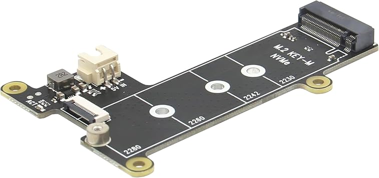 Electric Cookie PCIe to M.2 NVMe SSD HAT Board for Raspberry Pi 5 X1001