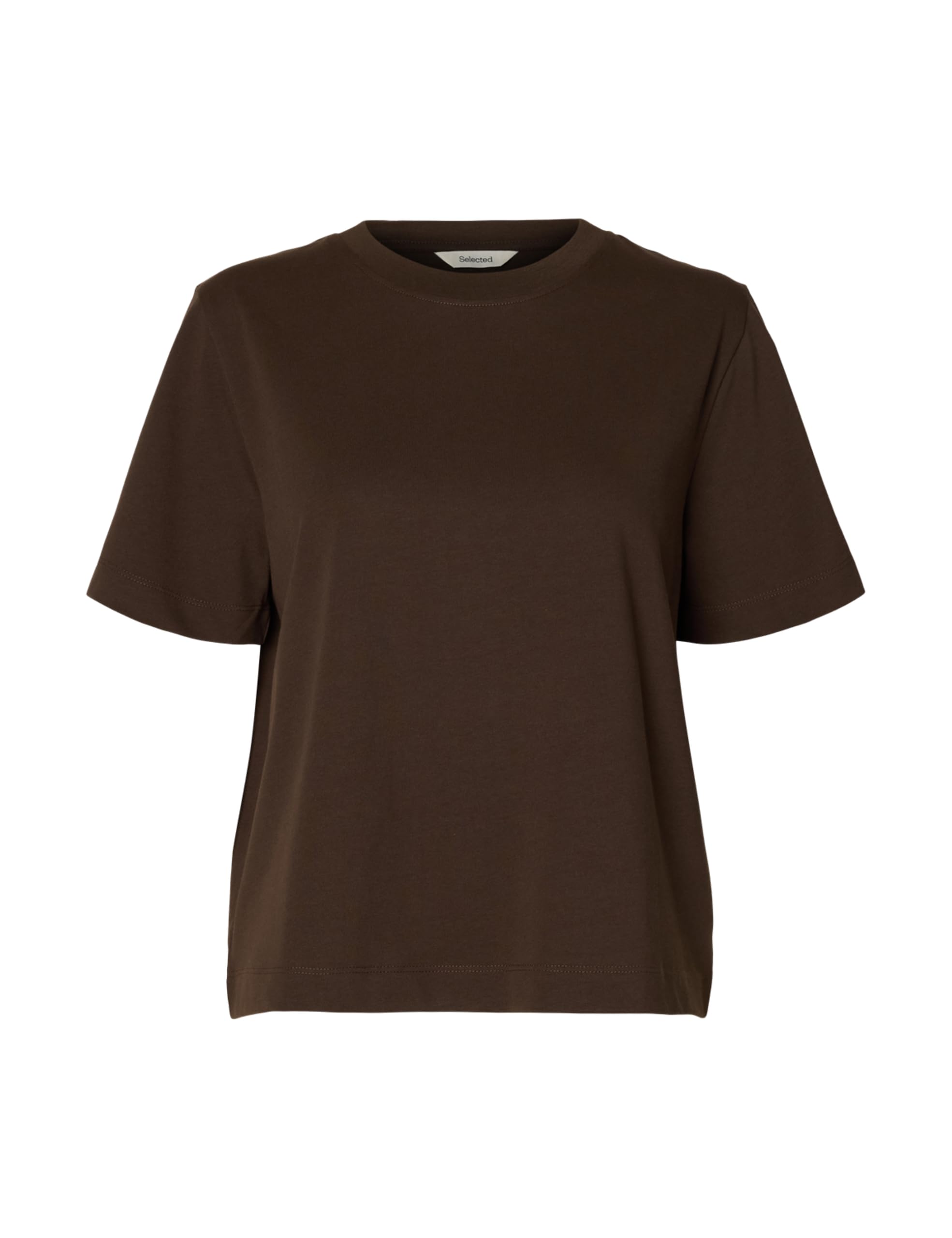 SELECTED FEMME Slfessential SS Boxy Tee Noos, Delicioso, XXL