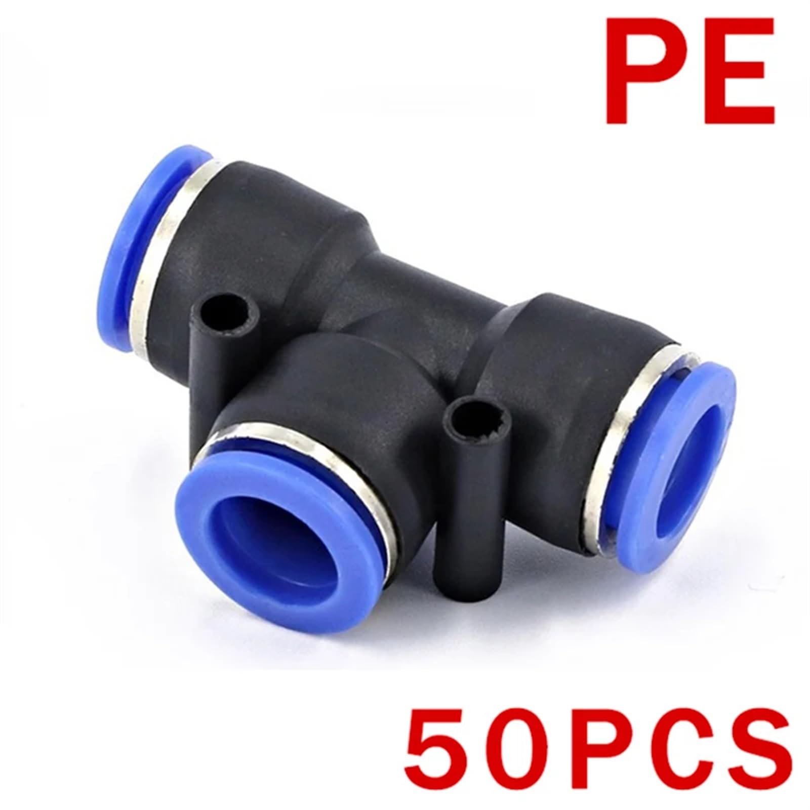 20/50 szt. Pneumatyczne złącze rurowe szybkozłączki do rur szybkozłączki do węża wodnego 4 6 8 10 12 14 mm PE/PU/PY/PK/PM/PZA/PV/SA (50 szt., 12 mm)