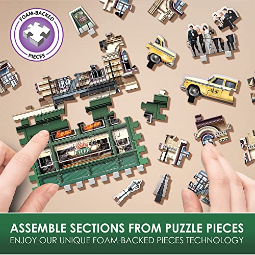 Image of Wrebbit 3D, Friends: Central Perk Cafe (440pc), 3D Puzzle, Ages 14+