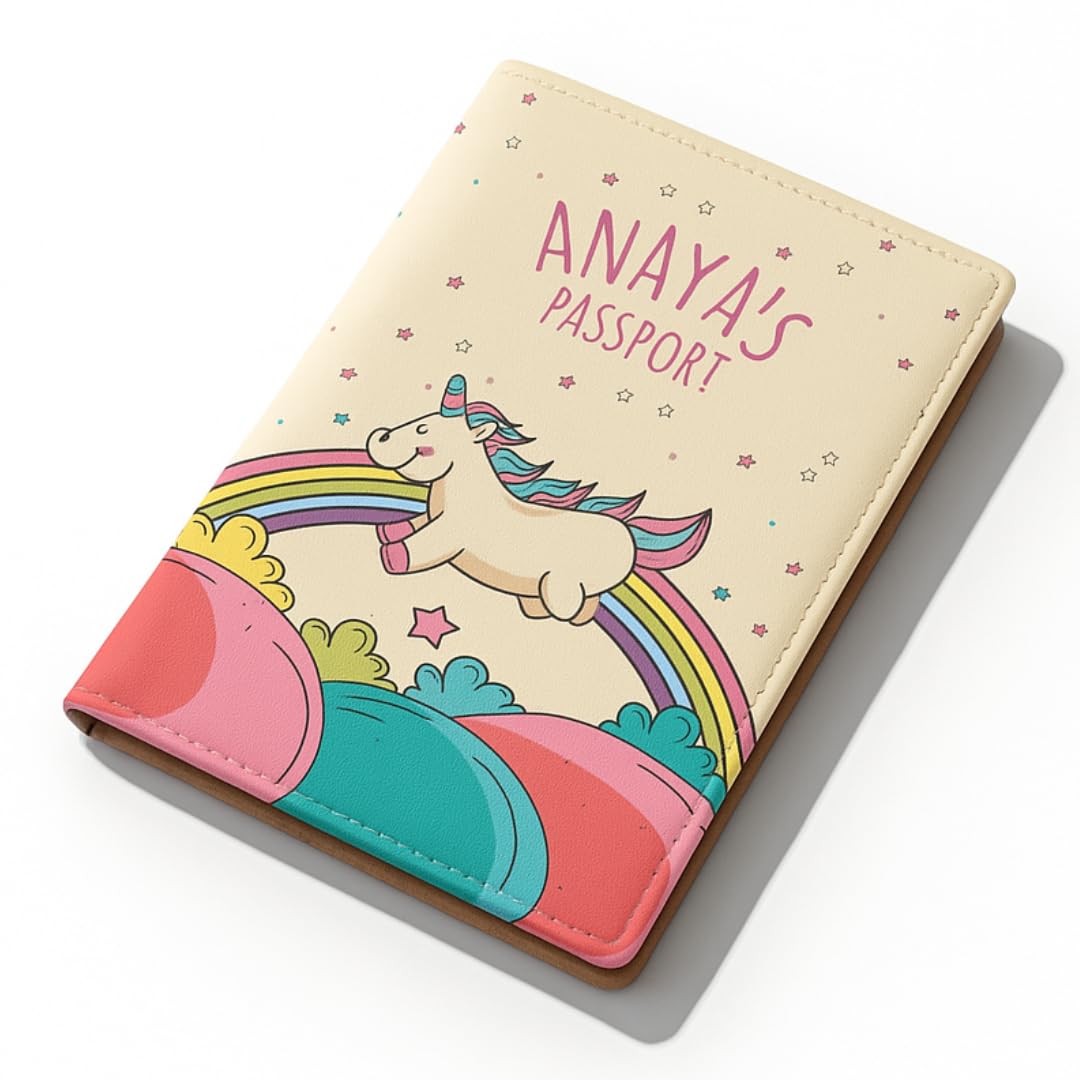 Multicolored Fabric Women's Passport Holder (SNPNC-CUS-PASS-0204)