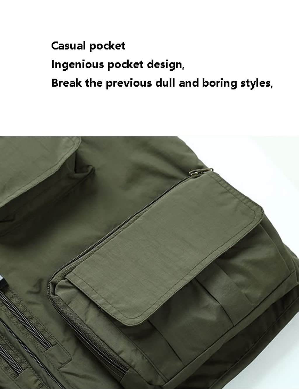 Chaleco de protección para el trabajo, chaleco de seguridad de 15 bolsillos con cintas reflectantes, chaleco de trabajo de malla de fotógrafo para trabajos de tráfico, correr, topógrafo Hola Vis