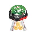 STAG ICONIC Victor Table Tennis Playset | 2 Racquets, 3 ABS Balls & Storage Case | Intermediate Ping Pong Set for Home, Schools & Clubs | Durable & Easy to Play gallery image