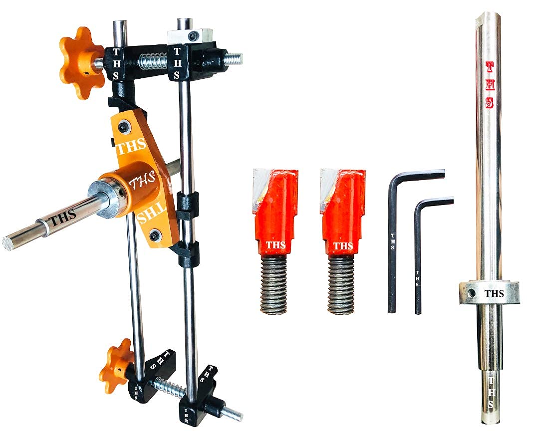 THS Door Mortise Lock Installation Jig Machine: Simplifying Installation of Mortise Locks for Doors and Gates, Assorted, Alloy Steel