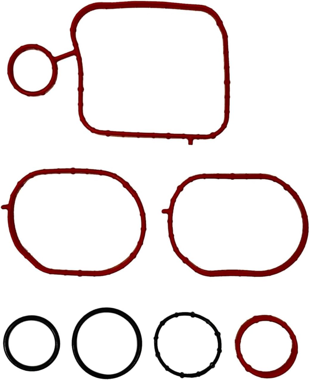 DNJ IG4260 Intake Manifold Gasket Set for 2011-2020 Ford F-250 Super Duty, F-350 Super Duty, F-450 Super Duty 6.7L V8 32V OHV 6651cc