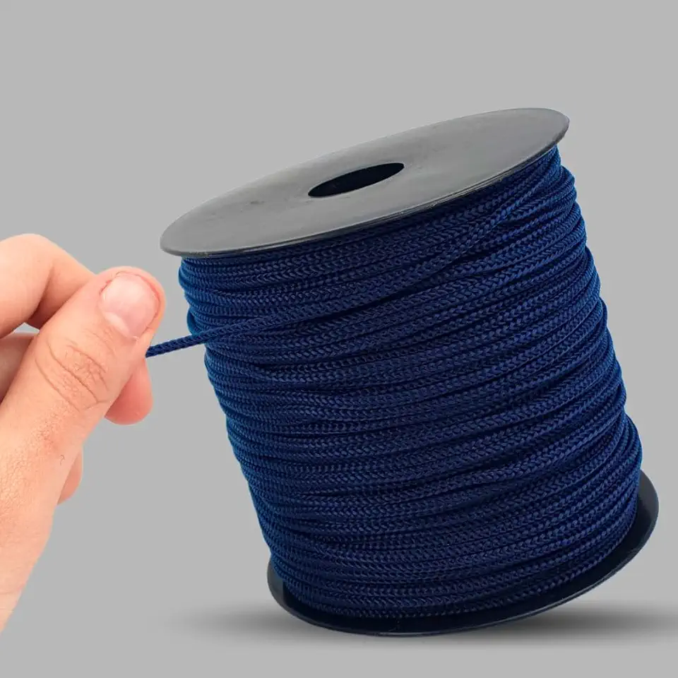Fio Náutico 2 Mm - 100 Metros - Azul Marinho nº 318 - Nybc