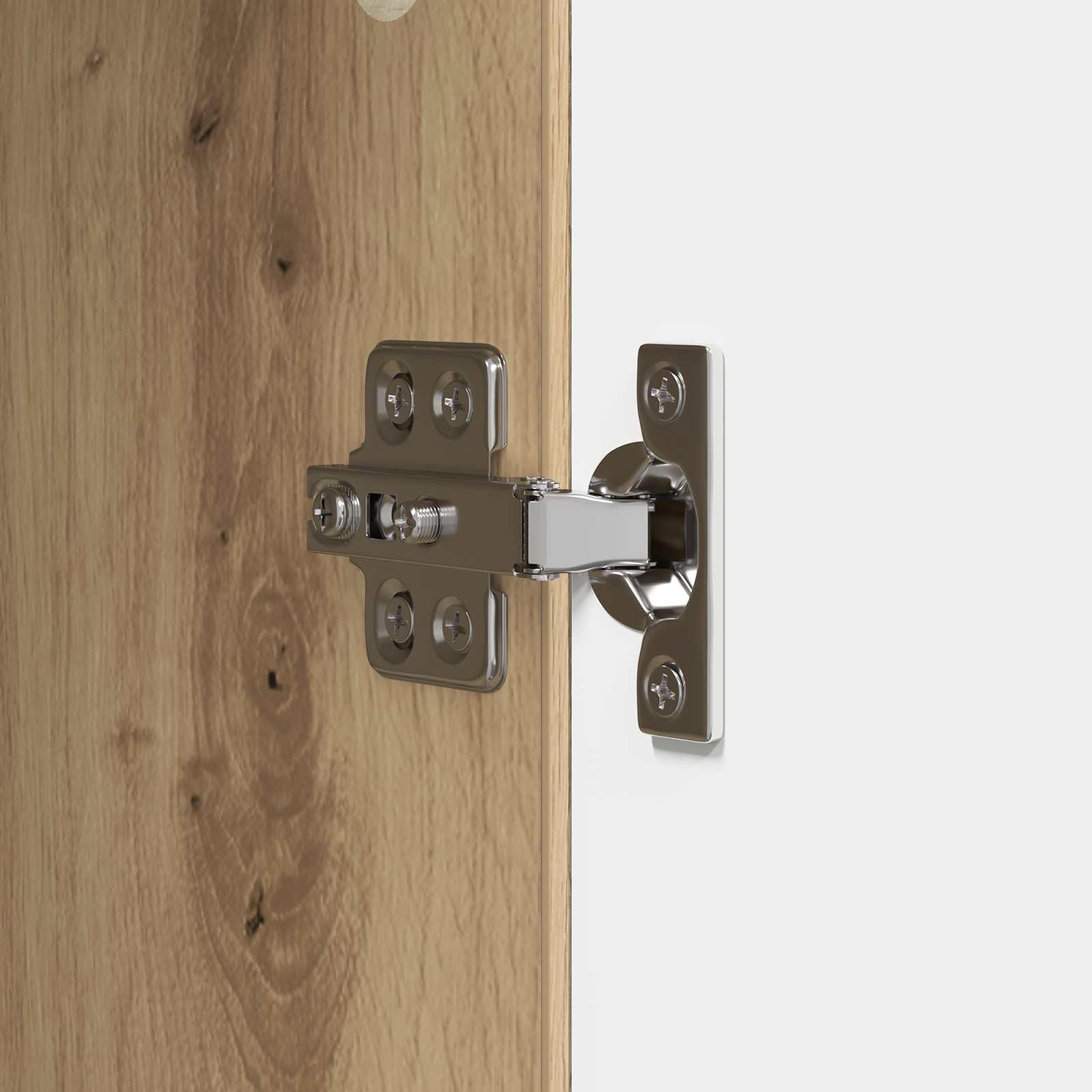 vidaXL Bufet Dąb artisan 89 x 34,5 x 80 cm Drewno inżynieryjne