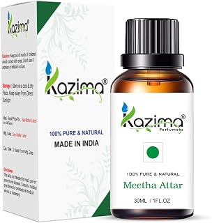 KAZIMA Royal Mughlai Meetha Attar (30ML) | Mitha Attar for Veg/Chicken Biryani | Biryani Attar Essense for Indian Cuisine... Price In India