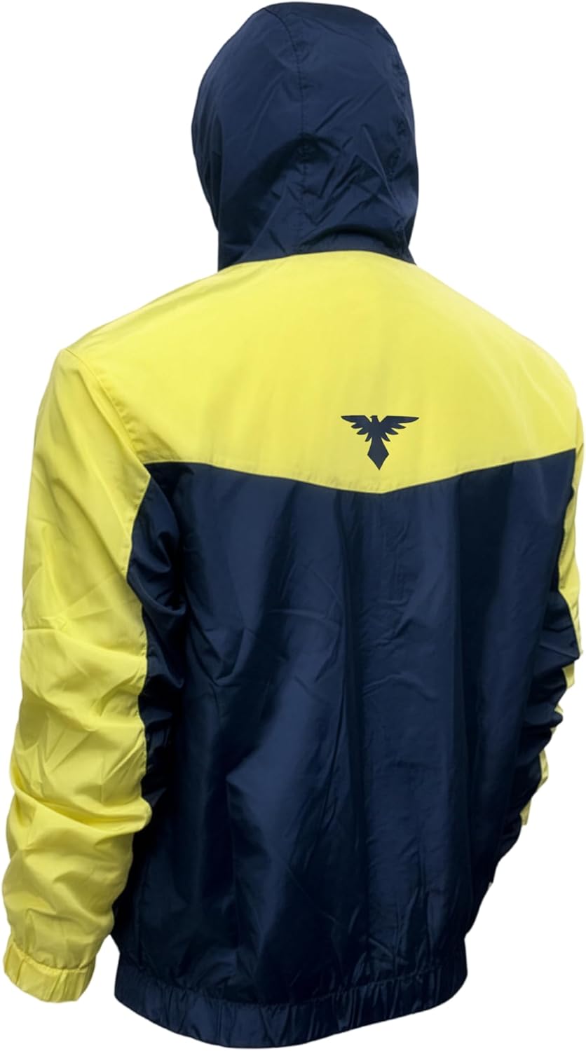 Icon Sports Club America Licensed Windbreaker Rain Jacket – Adult Sizes, Hooded Zip-Up - Image 4