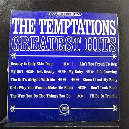 Greatest Hits by Temptations — album cover