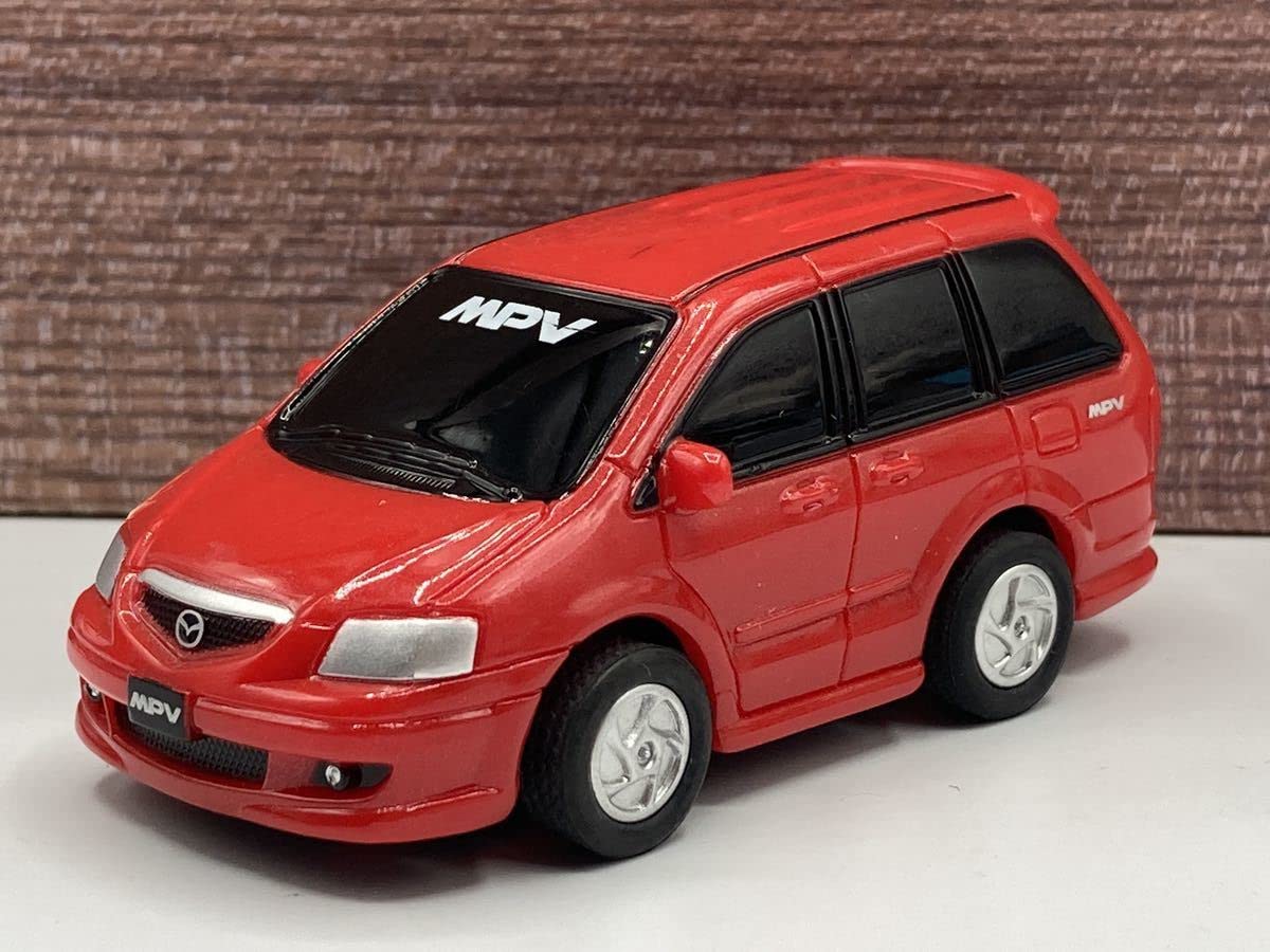 Amazon | プルバックカー MAZDA マツダ MPV レッド 赤ミニカー