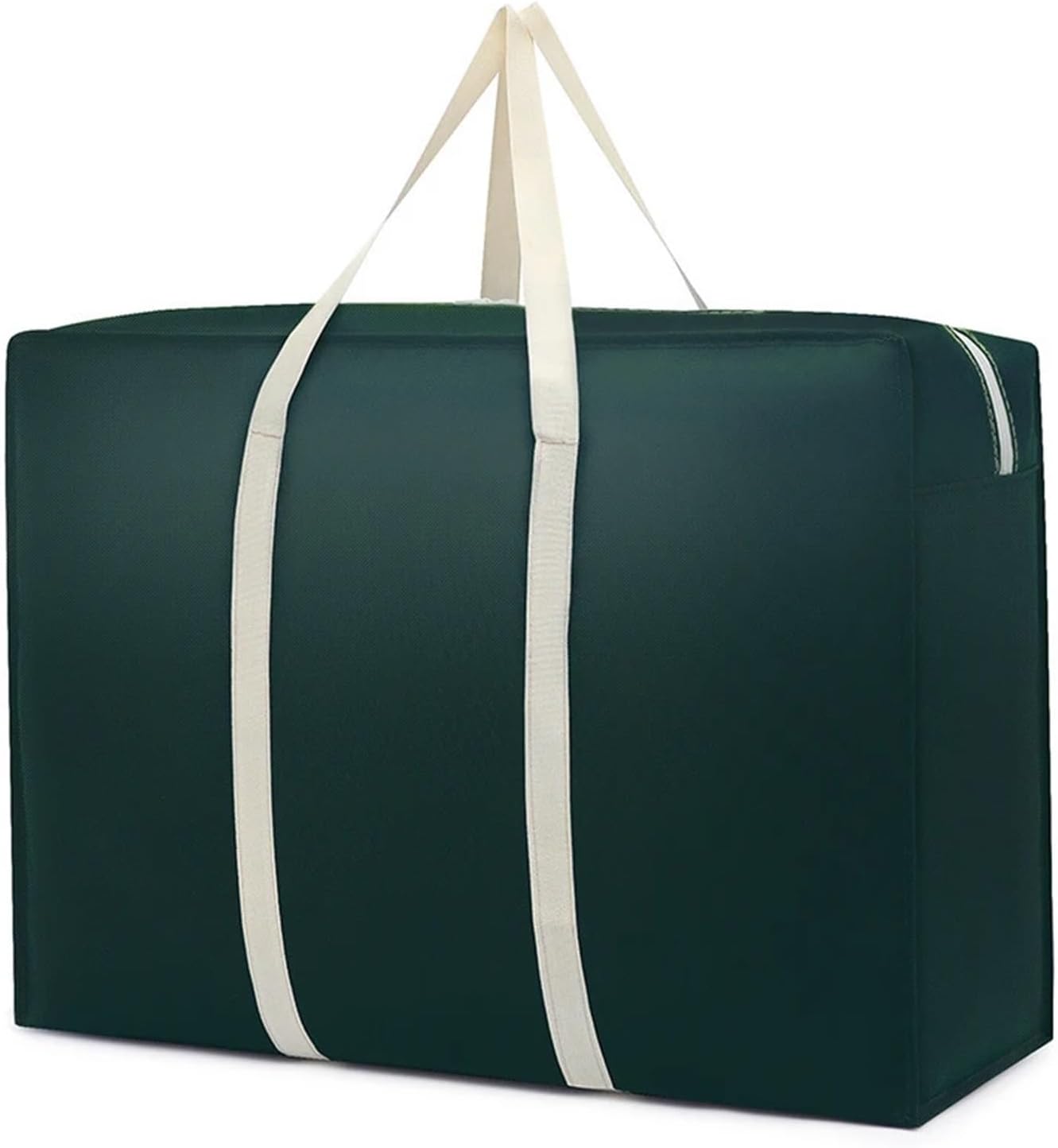 2 Pcs Large Waterproof Moving Luggage Bag Clothing Storage Foldable High-Capacity Space Saving Travel(Red)