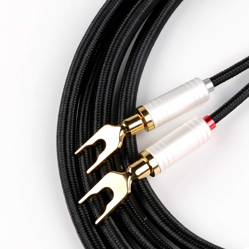 Amazon | BOAACOUSTIC JIB A ペア 4N OFC HiFi スピーカーケーブル