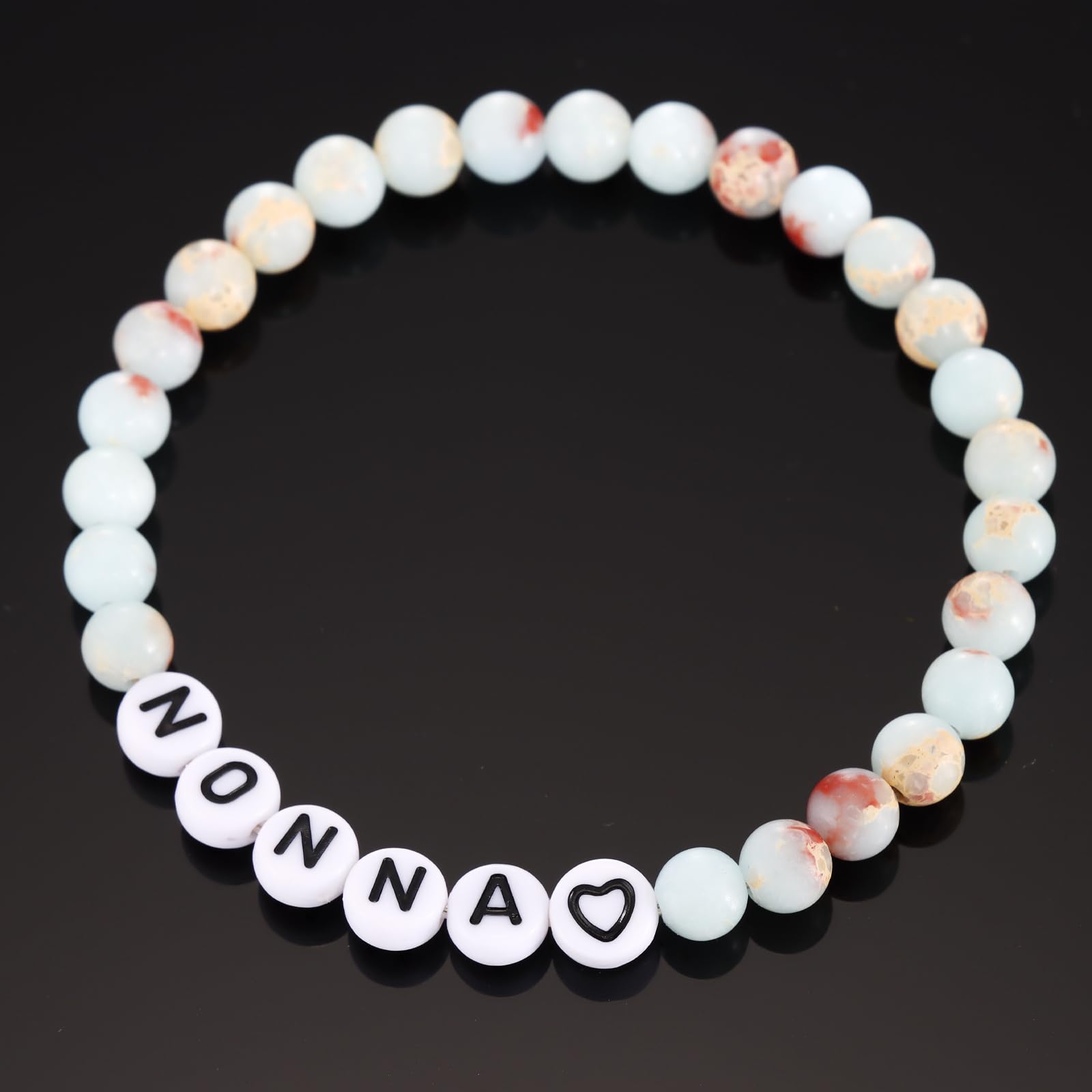 Kivosliviz Nonna Gifts for Birthday Women Grandma from Grandkids Nonnas Jewelry Best Nonna Bracelet