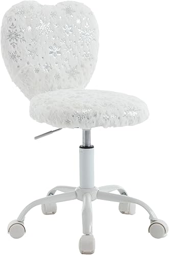 DM Furniture Silla de escritorio con diseño de mariposa para niños, silla de estudio para niñas, estudiantes, silla de computadora, silla de oficina