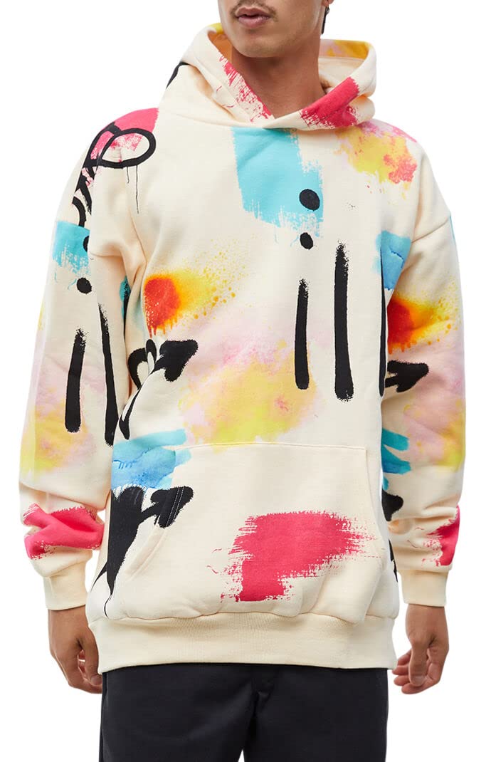 PacSun Men's Scrap Art Hoodie