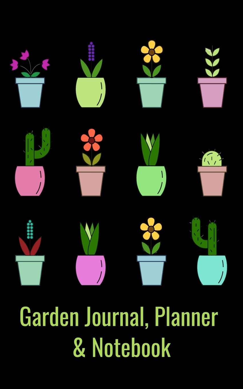 Garden Journal Planner & Notebook: 5x8 120 Pages - Gardening Journal Planner Garden Notebook Gift for Women Gardeners Plant Lovers