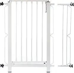 Grade de Proteção Grade Master p/Pets e Bebês em Aço 76-80 cm Ajustável por Pressão – Uso em Porta/Escada