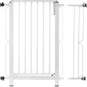 Grade de Proteção Grade Master p/Pets e Bebês em Aço 76-80 cm Ajustável por Pressão – Uso em Porta/Escada