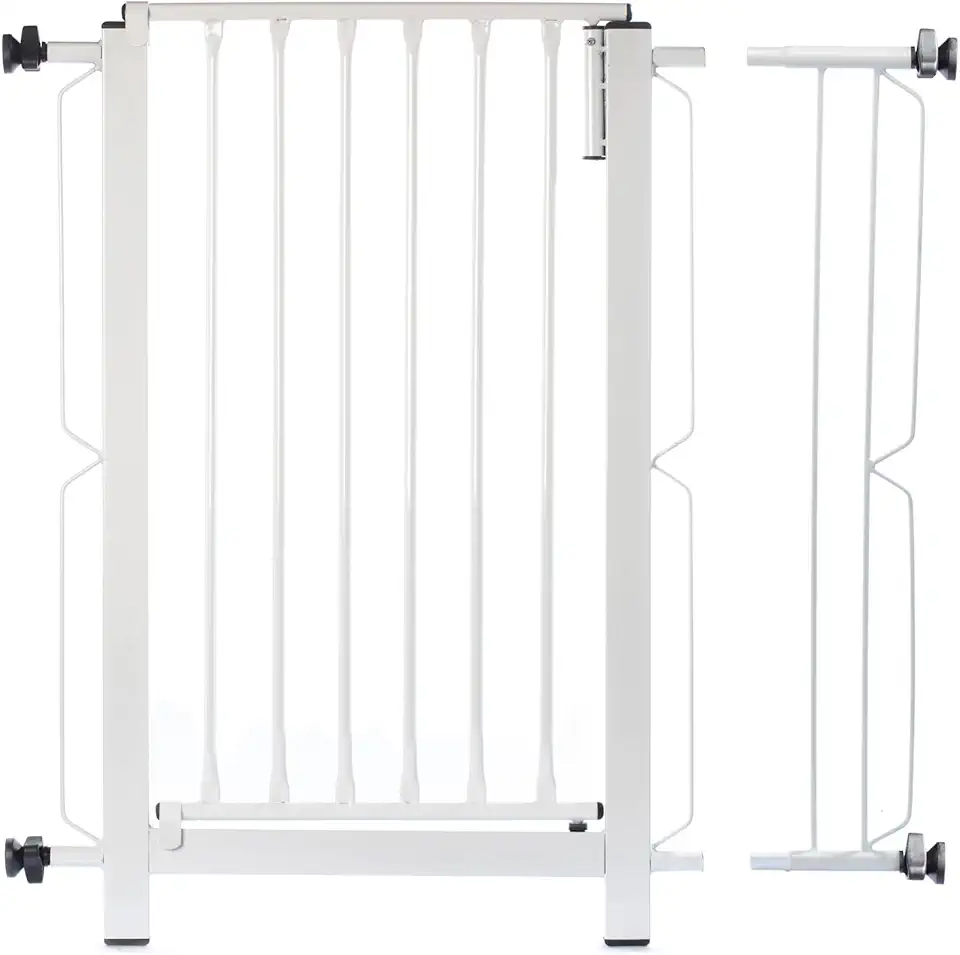 Grade de Proteção Grade Master p/Pets e Bebês em Aço 76-80 cm Ajustável por Pressão – Uso em Porta/Escada