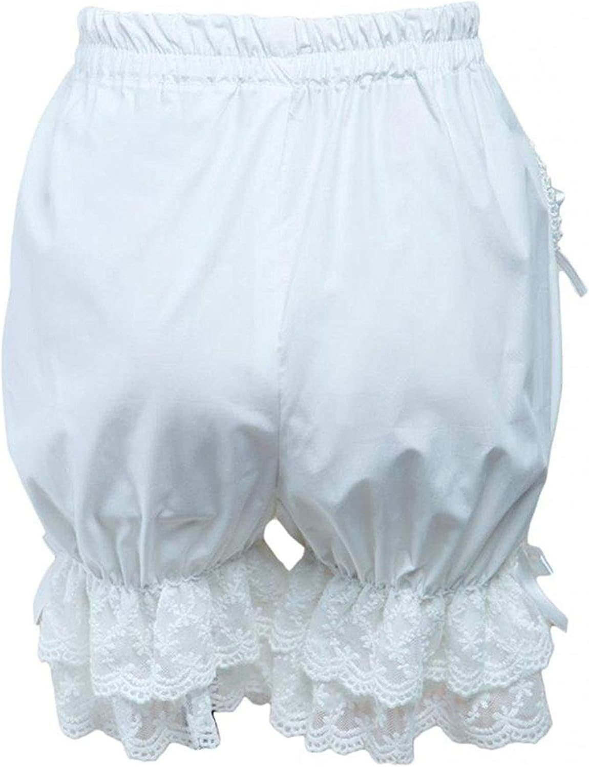 Women Cute white Lace Lolita Bloomers - Image 5