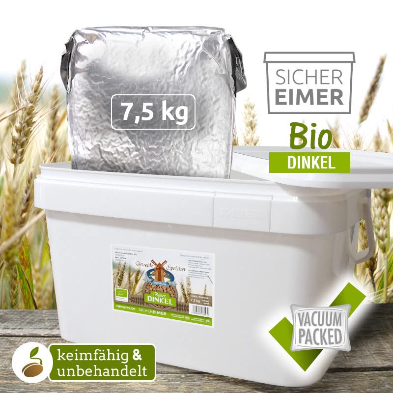 Getreide Speicher Bio Dinkel 7,5 kg
