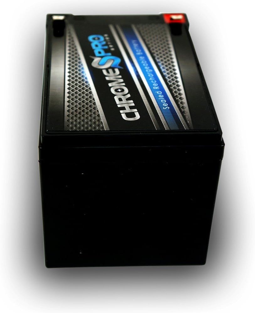 Rechargeable 12V 14AH Sealed Lead Acid (SLA) Battery - T2 Terminals - Reliable Replacement - Chrome Pro Battery