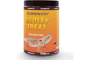 EcoProento Bearded Dragon Medley Treat Food: High-Protein Goodness for Your Scaley Pal