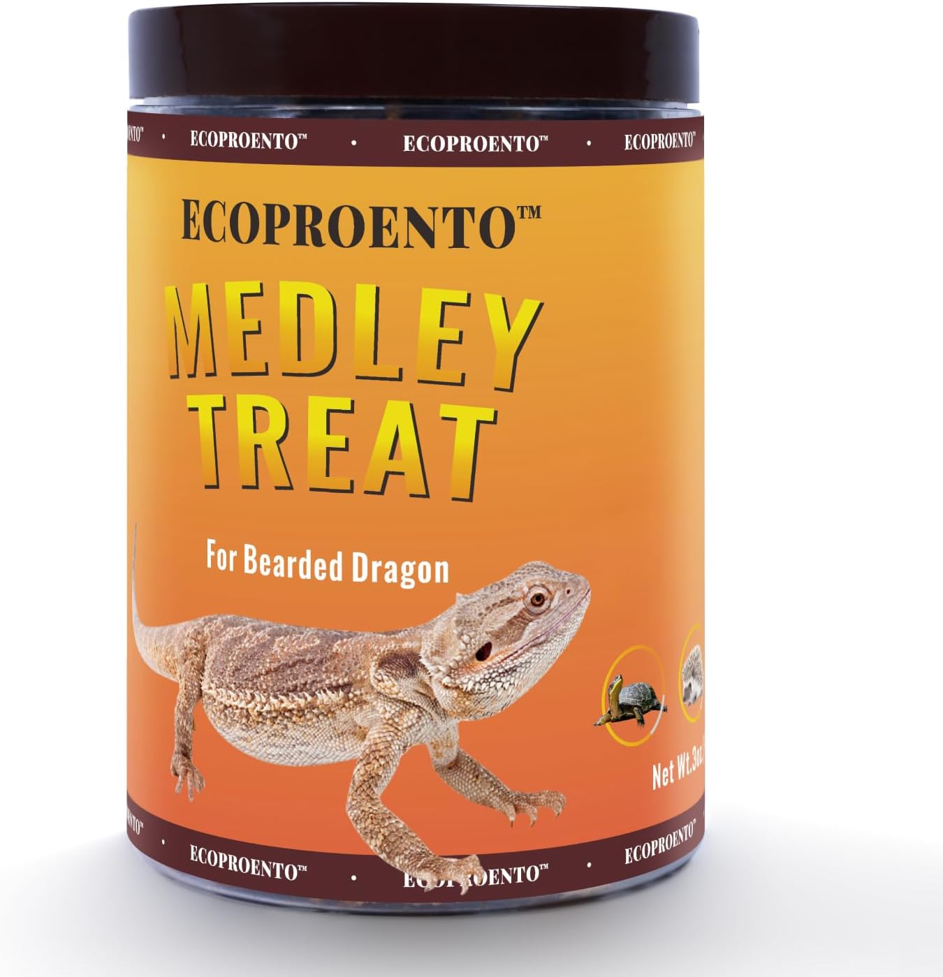 Auciccoo Ecoproento Bearded Dragon Medley Treat Food 3oz