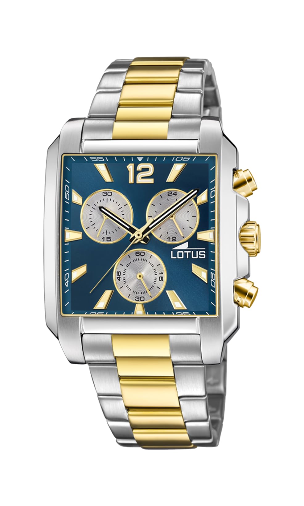 LOTUS Reloj Hombre Analógico de Acero Inoxidable 316l Multicolor