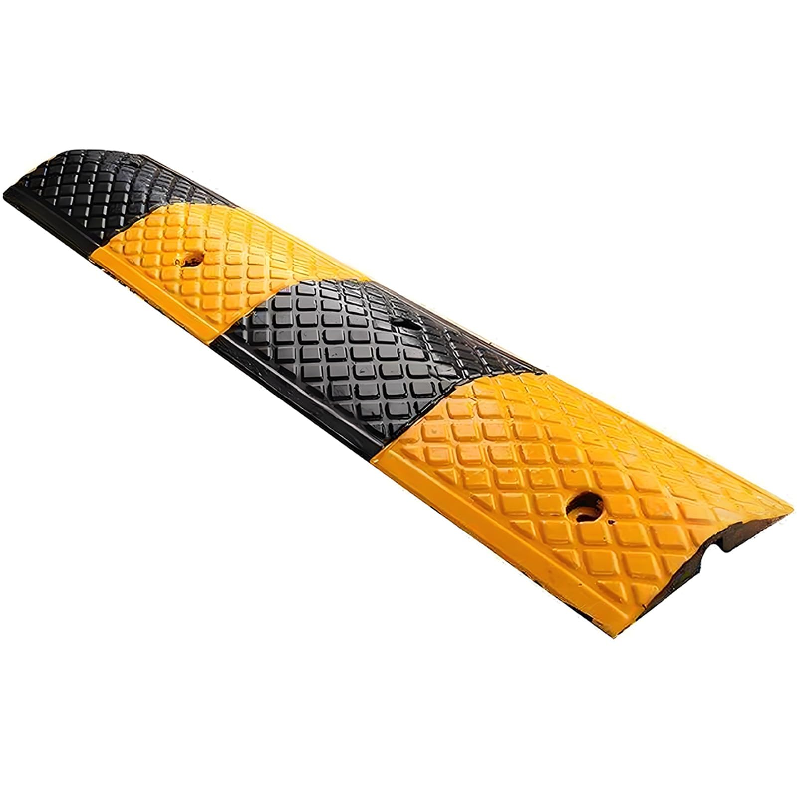 Canaleta Cables Suelo de 1 Canal, Rampa de Protección de Cable Resistencia, Protector de Cables para Suelo para Ocultar Cables/Mangueras/Tuberías, Carga de 2 Toneladas(100*20*3.6cm/39*8*1.4in)