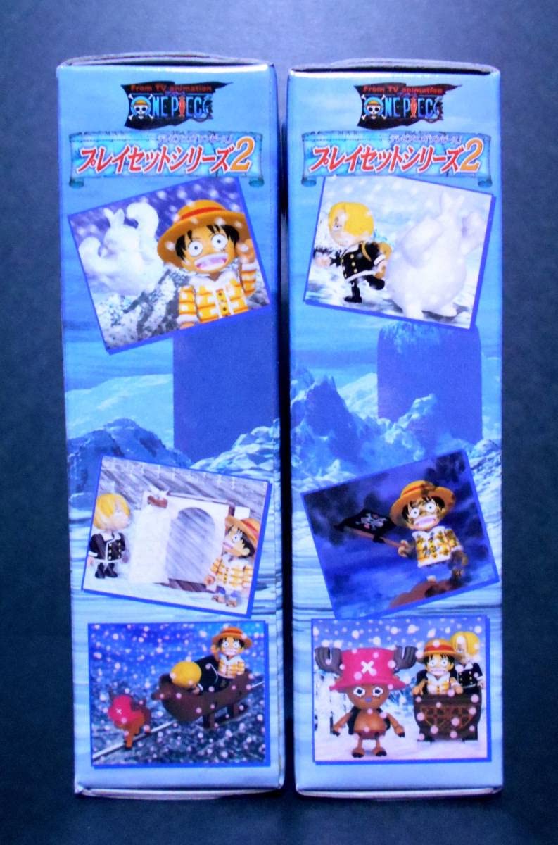 Amazon.co.jp: ワンピース プレイセット シリーズ2 全3種セット コンプ 