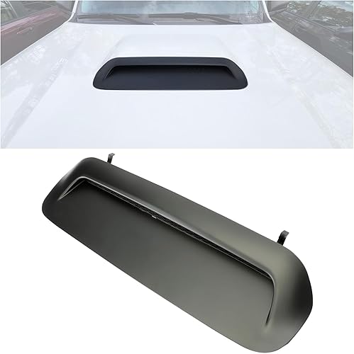 ECOTRIC Cuchara de capó superior delantera compatible con Toyota 4Runner 2010-2022 Tacoma Sport Hood 2012-2015, kit de inserción de flujo de aire,