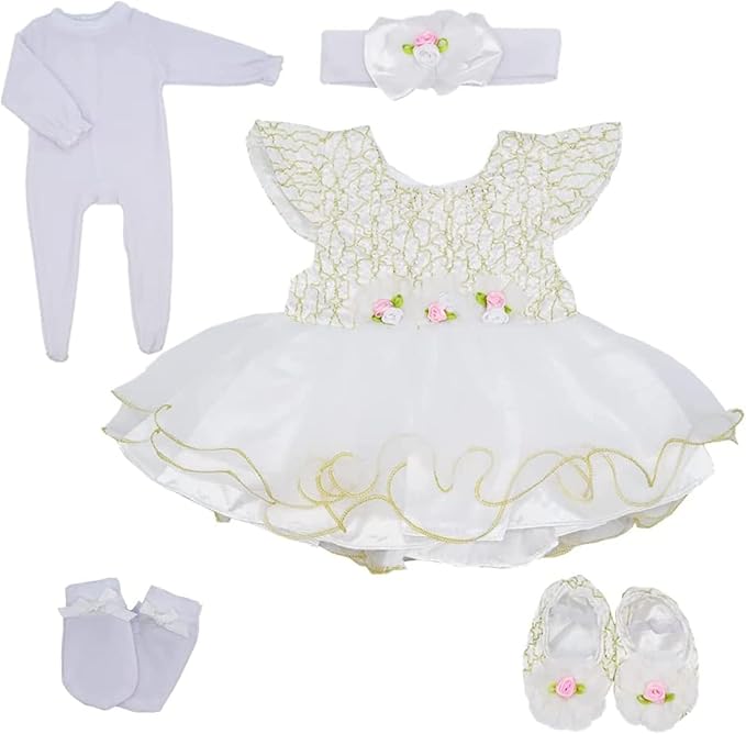 Reborn Dolls Clothes 22 inch 55cm for Reborn Baby Girl