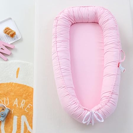 Amazon Com Brandream Nido De Bebe Para Nina Color Rosa Solido Bebe Recien Nacido Para Dormir Nido Capullo Tumbona Positoner Maceta Bebes Amazon Com Brandream Nido De Bebe Para Nina Color Rosa Solido Bebe Recien Nacido Para Dormir Nido Capullo Tumbona Positoner Maceta Bebes