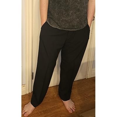 savane slim fit dress pants Sleeveless flare mini dress Black Black / Small main image 1