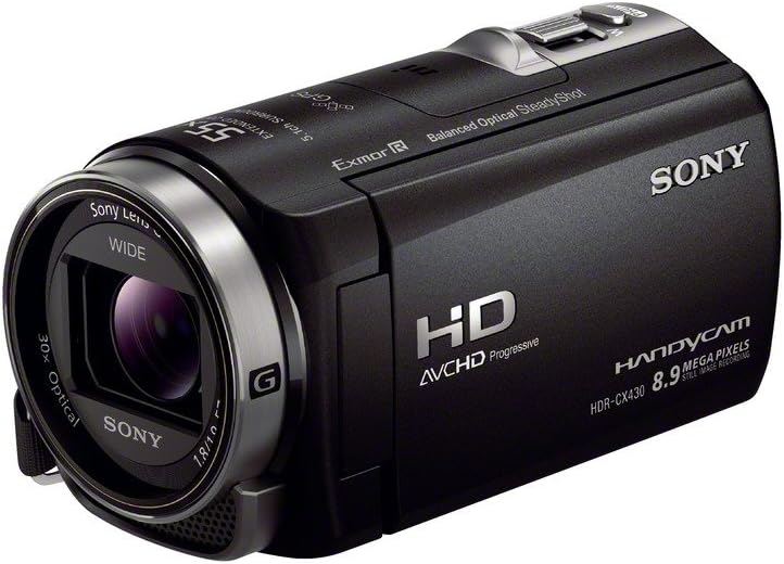 Sony HDRCX430V 1080p HD 32GB Flash Memory Camcorder | Black