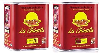 Smoked Paprika Sweet and HOT 2x70g tins D.O.P. - La Chinata Pimenton- The Very Best