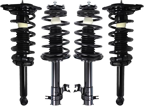 Miniatura 39 de Detroit Axle - 4 puntales para Scion tC 2005-2010 puntales traseros delanteros completos con muelle helicoidal 2006 2007 2008 2009 montaje de