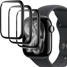 Murmure [3 Pack Screen Protector for Apple Watch Series 11 [GPS 42mm], HD Clear 3D Curved Anti-Scratch PET Soft Screen Protector Film,[Full Coverage] Touch Sensitive