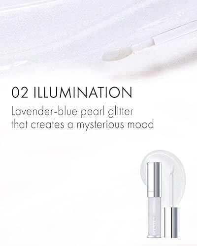 Miniatura 5 de VIDIVICI Millennial Lip Oil #02 Illumination - Brillo húmedo no pegajoso para labios hidratados y voluminosos - Maquillaje de labios iluminador